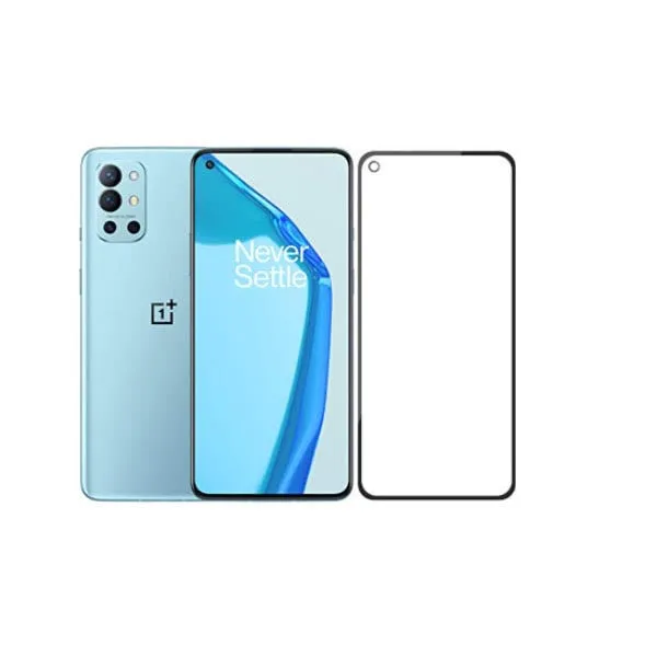 Other / Generic OnePlus 9R Full Glue Tempered Glass Screen Protector