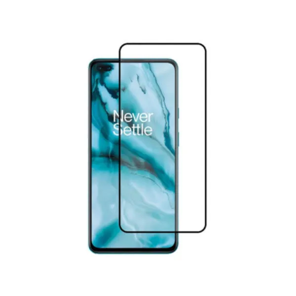 Other / Generic OnePlus Nord Full Glue Tempered Glass Screen Protector