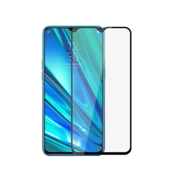 Other / Generic Realme 5 Pro Full Glue Tempered Glass Screen Protector