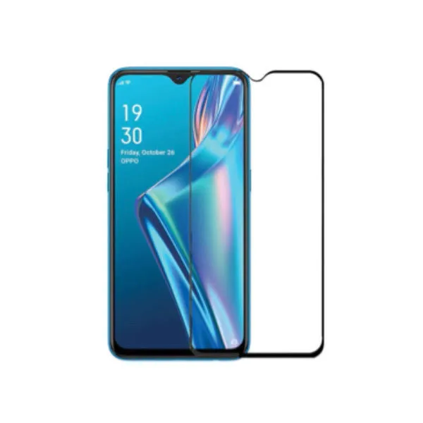 Other / Generic Oppo A12 Full Glue Tempered Glass Screen Protector