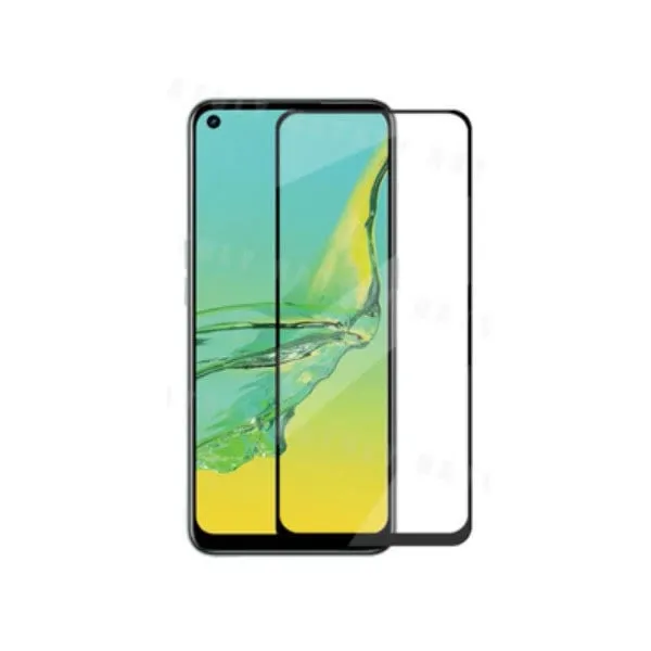 Other / Generic Oppo A32 Full Glue Tempered Glass Screen Protector
