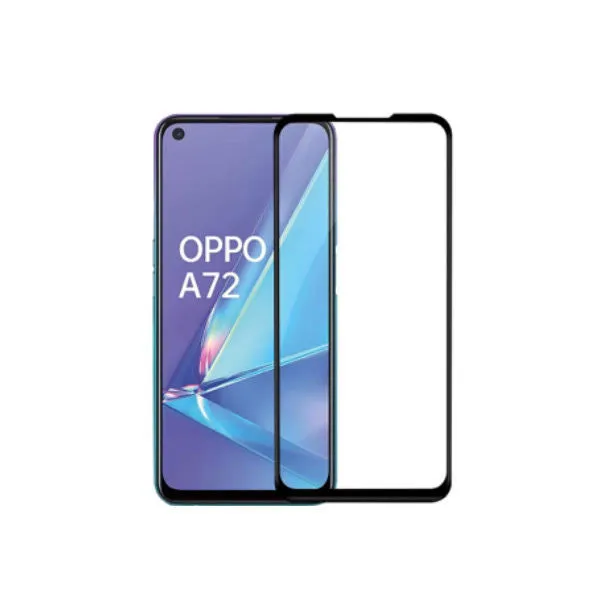 Other / Generic Oppo A72 Full Glue Tempered Glass Screen Protector