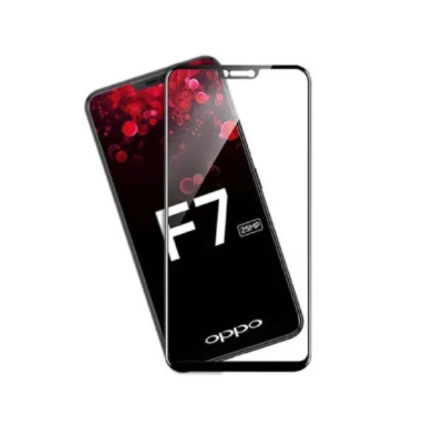 Other / Generic Oppo F7 Full Glue Tempered Glass Screen Protector