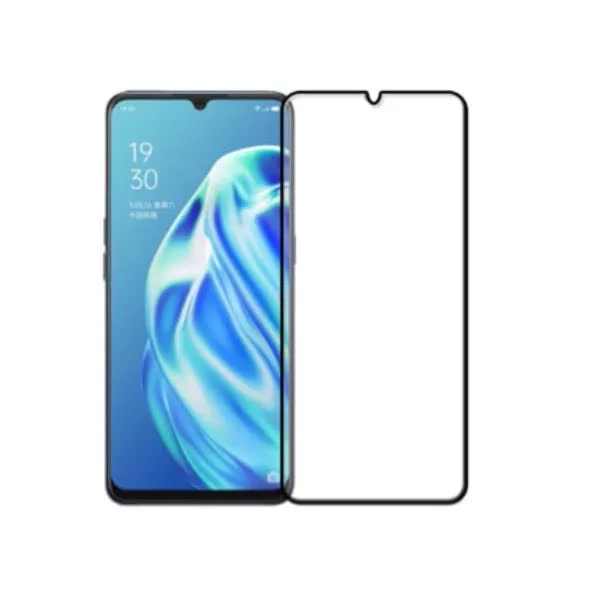 Other / Generic Oppo F15 Full Glue Tempered Glass Screen Protector