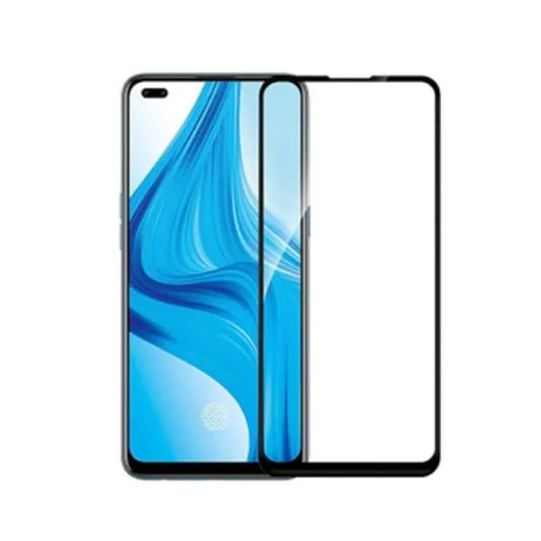 Other / Generic Oppo F17 Pro Full Glue Tempered Glass Screen Protector