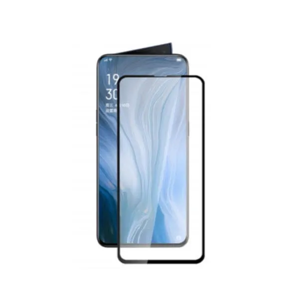 Other / Generic Oppo Reno Full Glue Tempered Glass Screen Protector