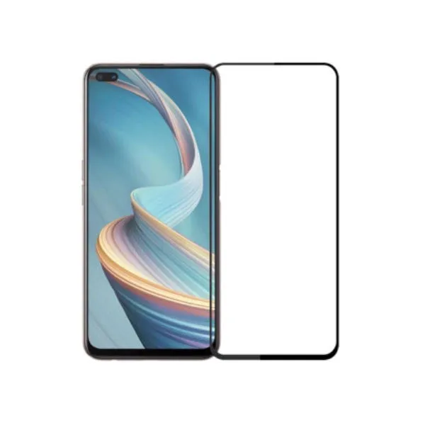 Other / Generic Oppo Reno4 Z Full Glue Tempered Glass Screen Protector