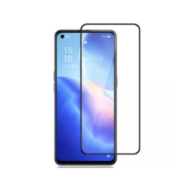 Other / Generic Oppo Reno5 4G Full Glue Tempered Glass Screen Protector