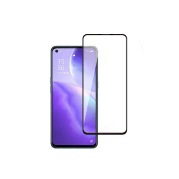 Other / Generic Oppo Reno5 5G Full Glue Tempered Glass Screen Protector