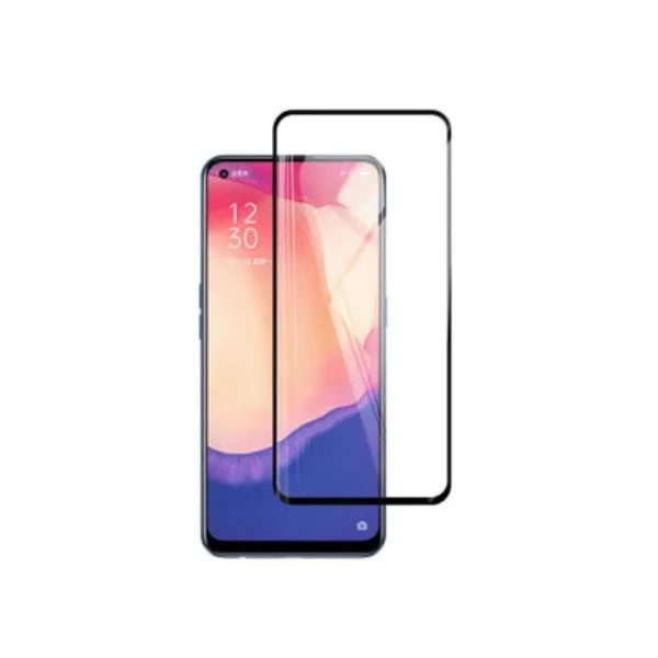 Other / Generic Oppo Reno4 SE Full Glue Tempered Glass Screen Protector