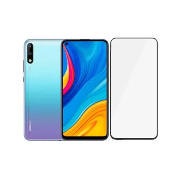 Other / Generic Huawei Enjoy 10 Full Glue Tempered Glass Screen Protector