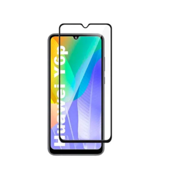 Other / Generic Huawei Y6p Full Glue Tempered Glass Screen Protector