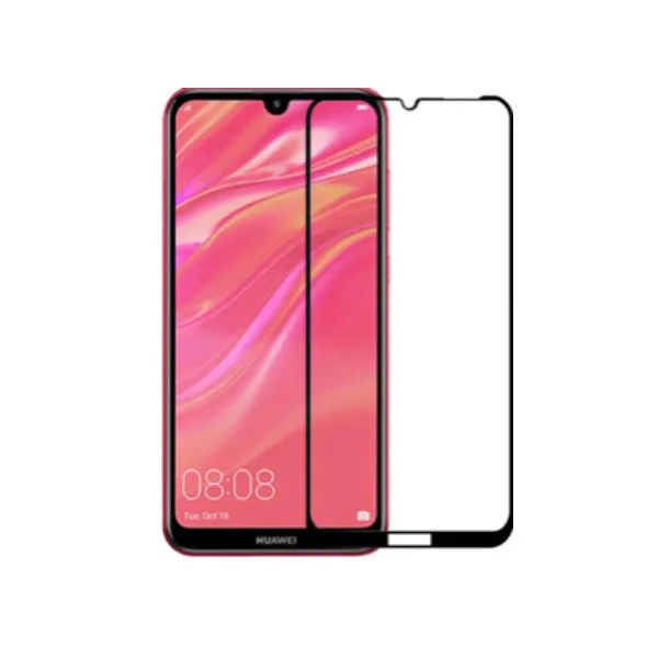 Other / Generic Huawei Y7 Prime 2019 Full Glue Tempered Glass Screen Protector
