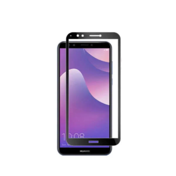 Other / Generic Huawei Y7 Prime 2018 Full Glue Tempered Glass Screen Protector