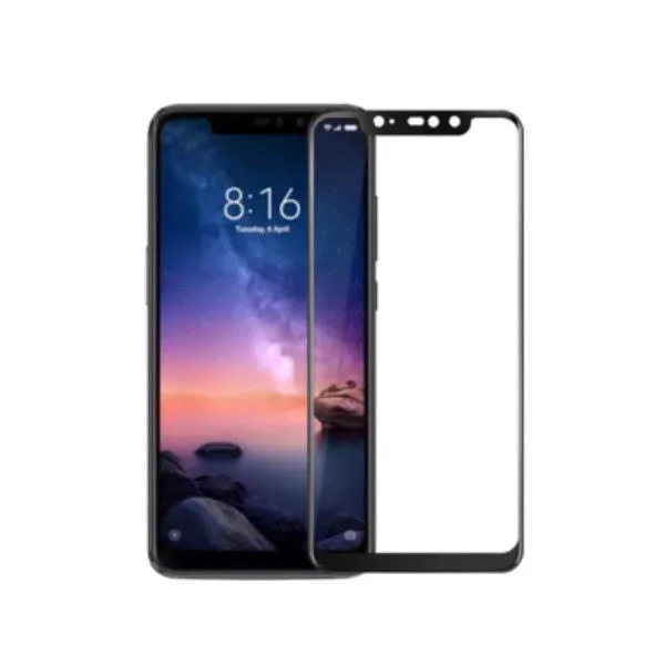 Other / Generic Redmi 6 Plus Full Glue Tempered Glass Screen Protector