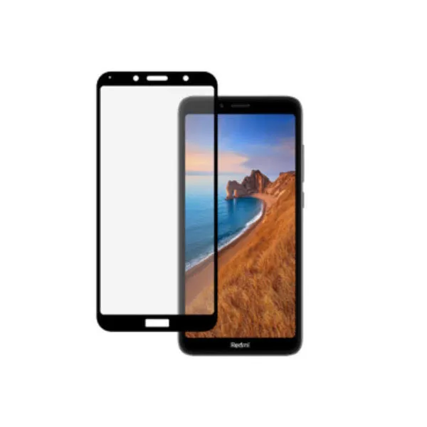 Other / Generic Redmi 7A Full Glue Tempered Glass Screen Protector