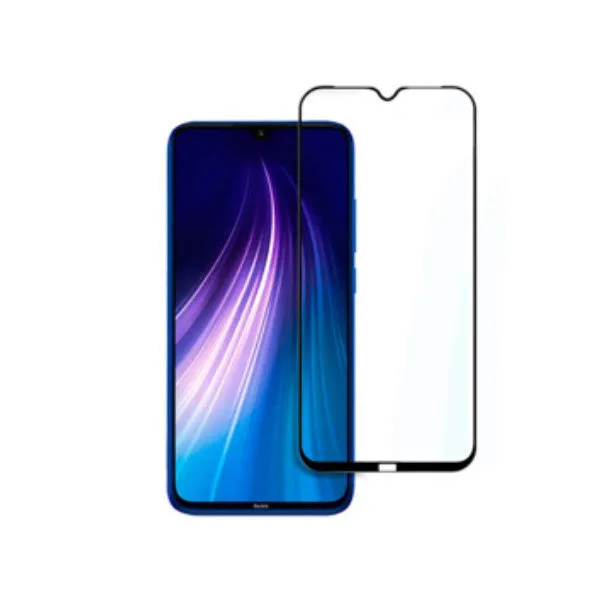 Other / Generic Redmi Note 8 Full Glue Tempered Glass Screen Protector