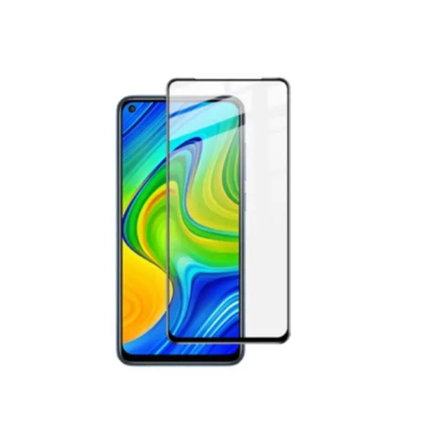 Other / Generic Redmi Note 9 Full Glue Tempered Glass Screen Protector