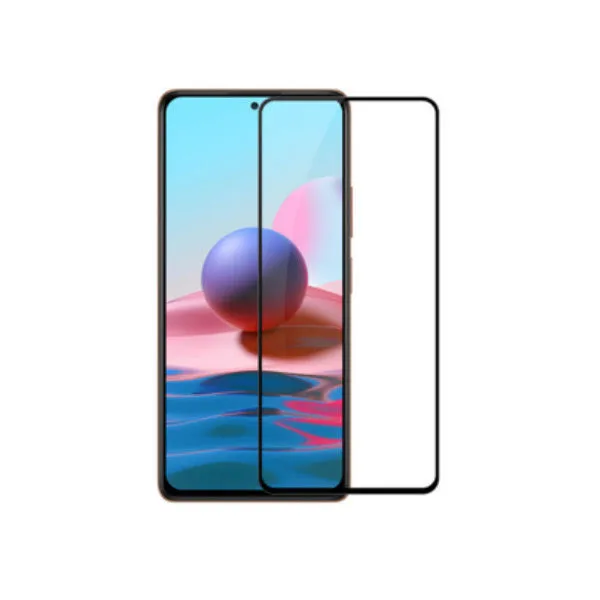 Other / Generic Redmi Note 10 4G Full Glue Tempered Glass Screen Protector