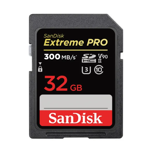SanDisk Extreme Pro 32GB SDHC 300 MB/S UHS-II Memory Card — photo 2