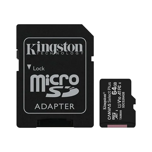 Kingston 64GB microSD Class 10 100MB/s Memory Card — photo 2