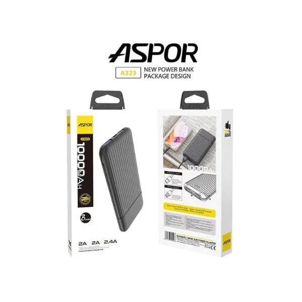 Aspor A323 10000mAh Power Bank — photo 5