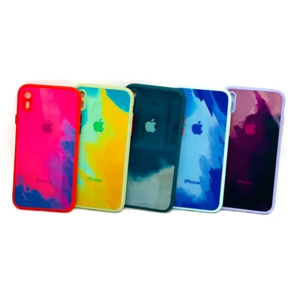 Other / Generic Cloud Glass Back Cover for iPhone — photo 1