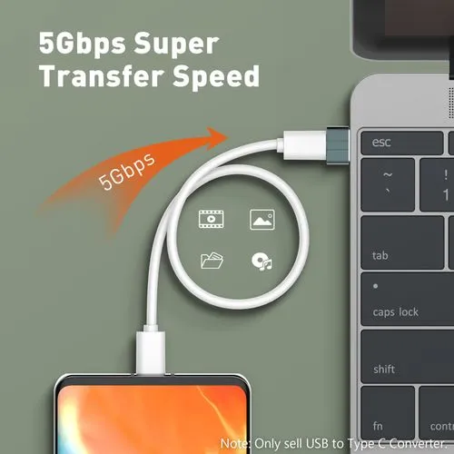 LDNIO LC150 USB-C Female to USB Male Adapter — photo 2