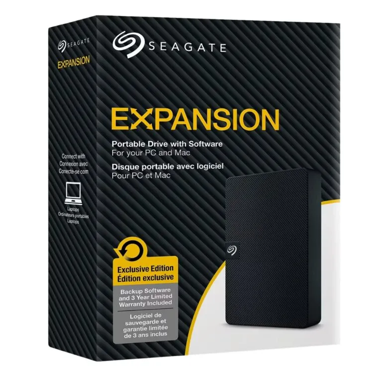 Seagate 1TB Expansion Rescue External Hard Disk — photo 3