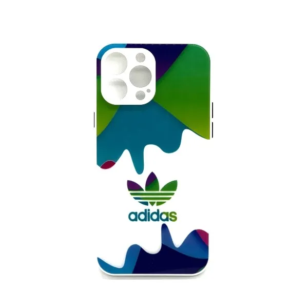 Other / Generic Logo Colorful Glass Back Cover for iPhone — photo 3