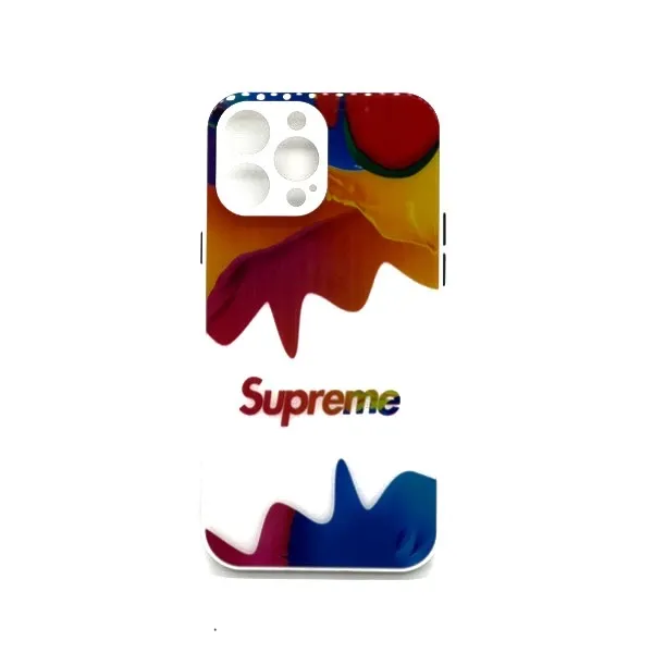 Other / Generic Logo Colorful Glass Back Cover for iPhone — photo 7