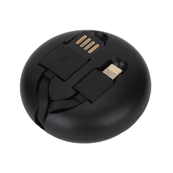 Remax Cute Baby Retractable Cable Lightning to USB 1m (RC-099T) — photo 3