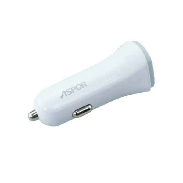 Aspor A903 Dual USB iPhone Combo set Car Charger — photo 2
