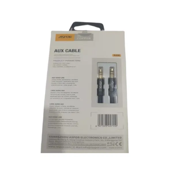 Aspor A230 3.5MM AUX Cable — photo 2