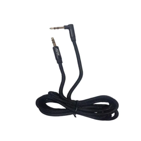 Aspor A231 3.5MM Elbow AUX Cable