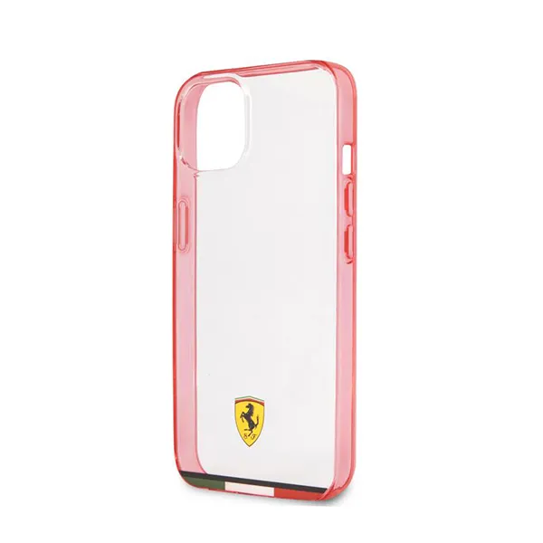 Other / Generic Ferrari Original Red Transparent Logo Back Cover for iPhone 13 Pro Max — photo 4