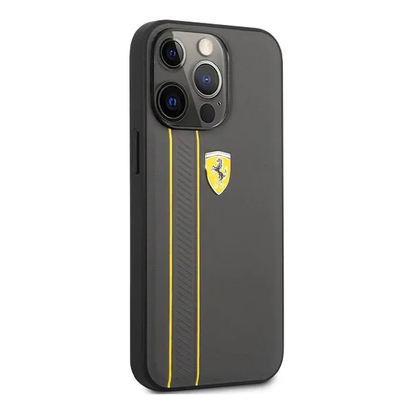 Other / Generic Ferrari Original Leather Back Cover for iPhone 13 Pro Max — photo 2