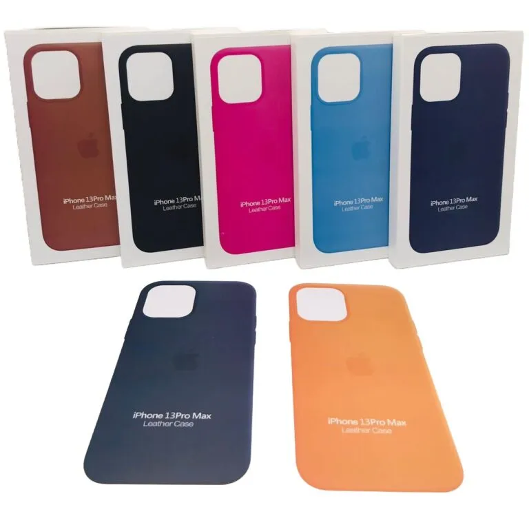 Other / Generic Leather Case iPhone 13 Series