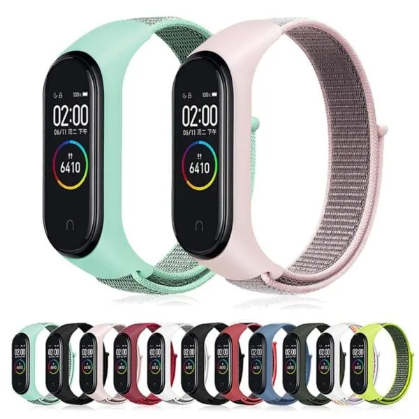 Other / Generic Nylon Strap + TPU Case for Mi Band 4 & 5