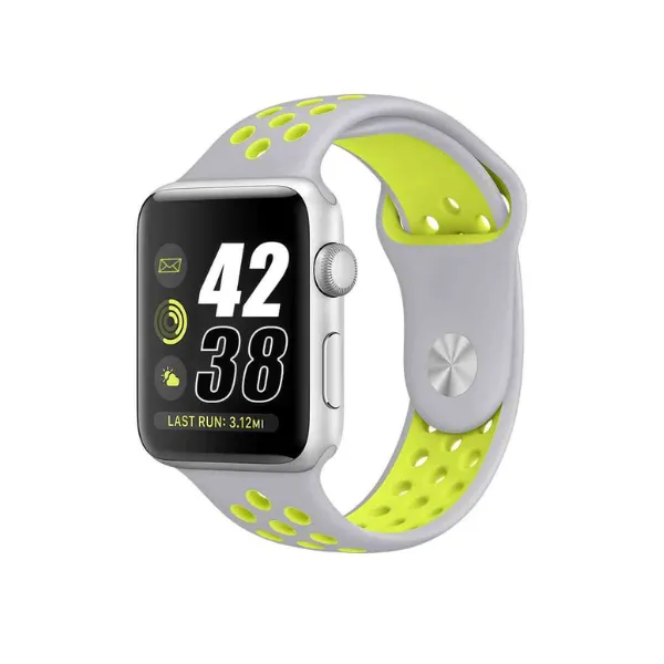 Other / Generic Silicone Strap for iWatch 42mm, 44mm, 45mm & 49mm