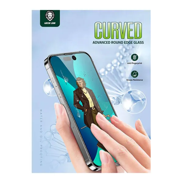 Green Lion 3D Curved Edge Glass Screen Protector iPhone — photo 4