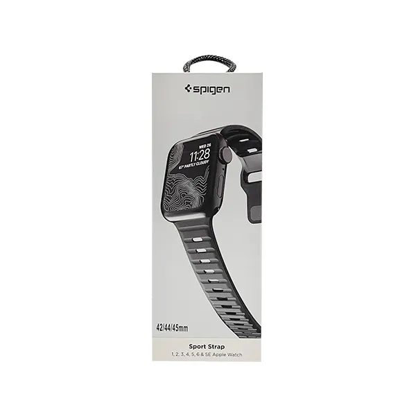 Other / Generic Spigen Silicone Sport Strap for Apple Watch 42mm/44mm/45mm — photo 4