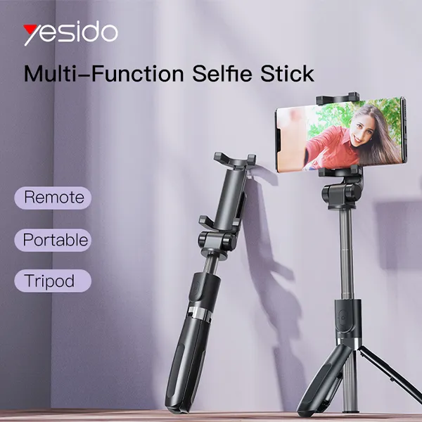 Yesido SF11 Wireless Tripod Selfie Stick with Remote — photo 4