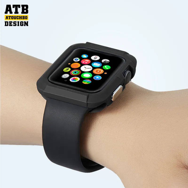 Atouchbo Shockproof Case for Apple Watch – 41mm (Blue) — photo 5