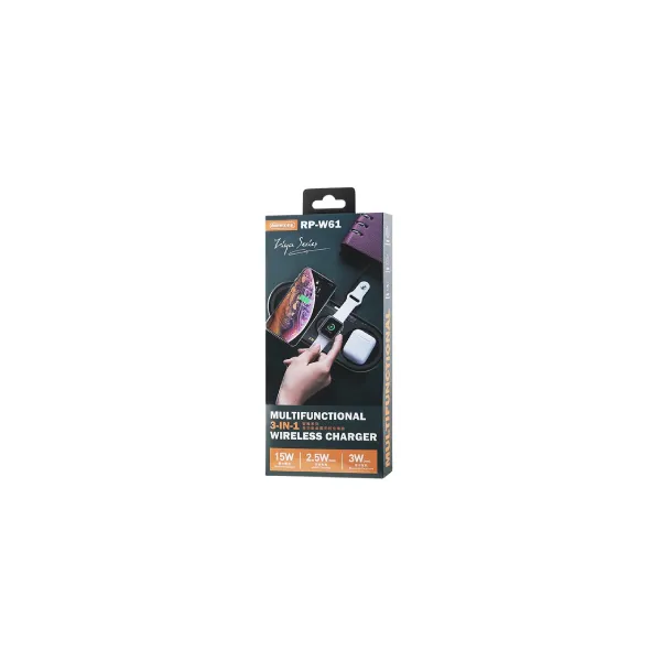 Remax Wireless charger RP-W61 3 in 1 — photo 2