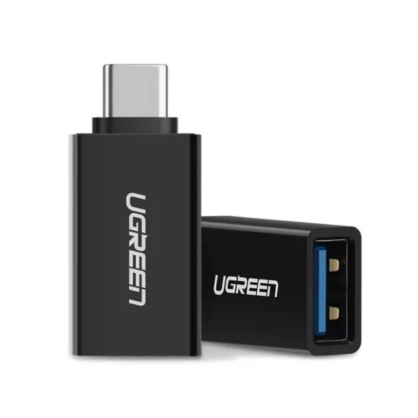 Ugreen USB-C to USB 3.0 A Female Adapter (Black) 20808 — photo 2