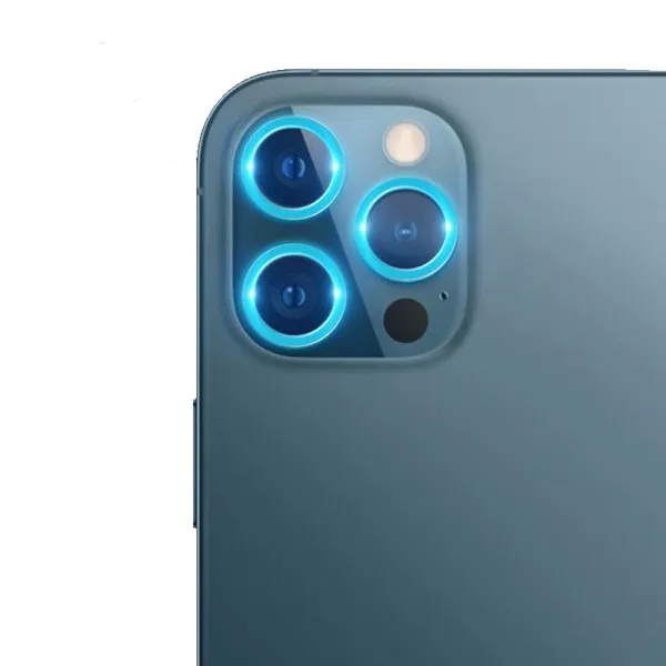 Other / Generic Radium Camera Ring Tempered for iPhone 11/12/13 Series (3 Lens)