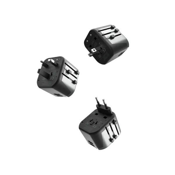 Devia Global Multiple Function Travel Charger Black JY-303B — photo 2