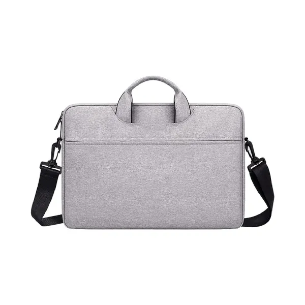 Devia Justyle Hand Bag for MacBook 14.2-inch & 13.3-inch F0919 RT & F0818 RT Silver Gray , Black