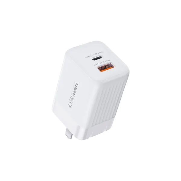 Remax RP-U29 Jaker II Series 45W PD+QC GAN Foldable Charger